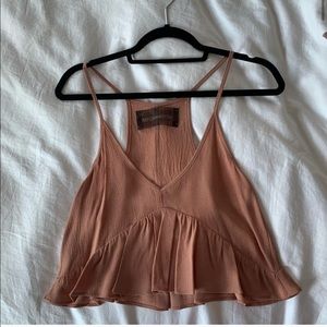 Reformation cropped tank, unworn